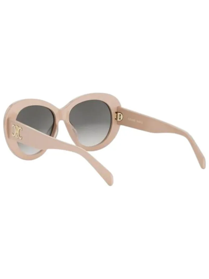 Uniseks zonnebril beige/grijs