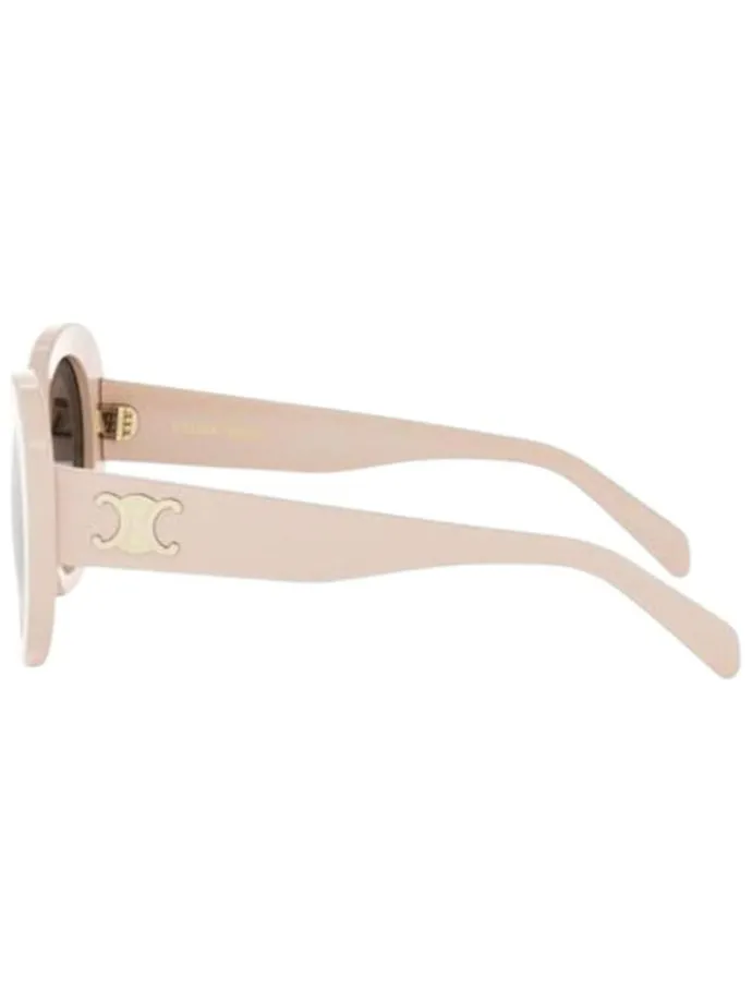 Uniseks zonnebril beige/grijs