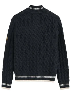 Vest donkerblauw