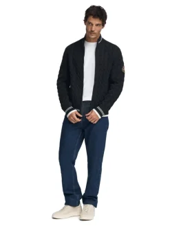 Vest donkerblauw