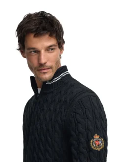 Vest donkerblauw