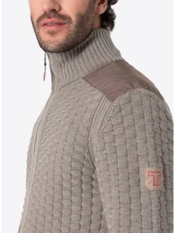 Vest taupe