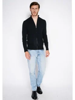 Vest zwart