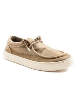 Veterschoenen beige