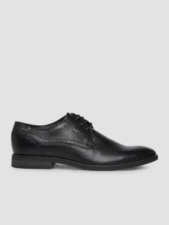 Veterschoenen zwart