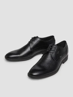 Veterschoenen zwart