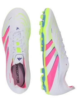 Voetbalschoenen met multinoppen "Predator League AG" wit