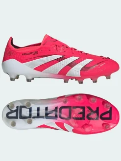 Voetbalschoenen met noppen "Predator Elite AG" roze