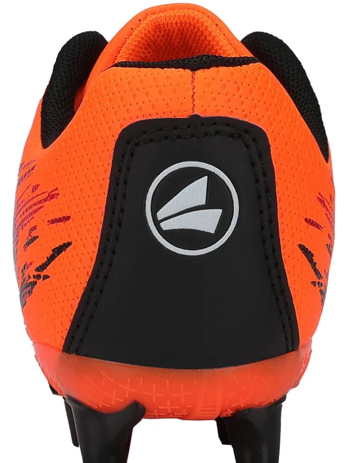 Voetbalschoenen voor gras "Stepover" oranje