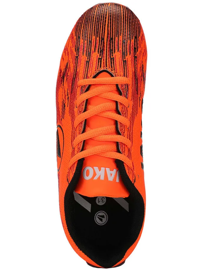 Voetbalschoenen voor gras "Stepover" oranje