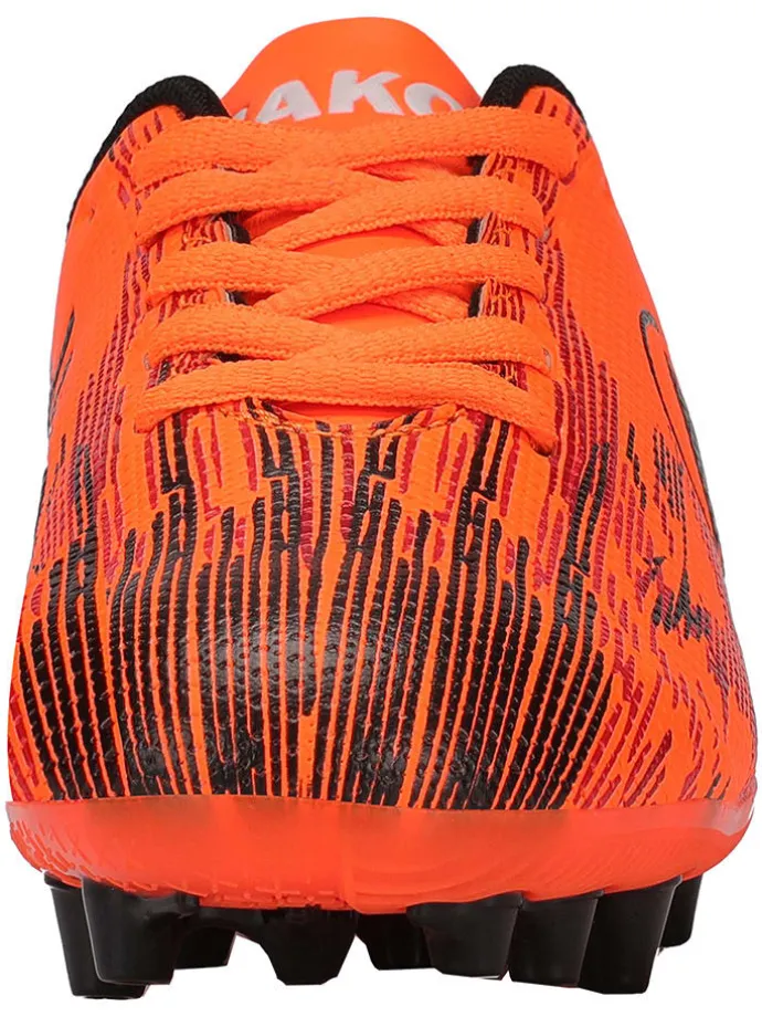 Voetbalschoenen voor gras "Stepover" oranje