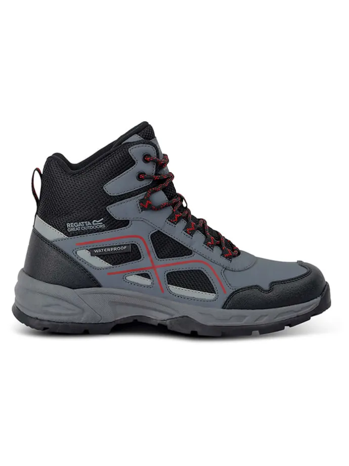 Wandelboots "Vendeavour" grijs/zwart
