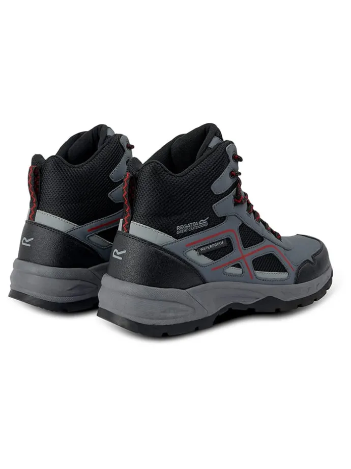 Wandelboots "Vendeavour" grijs/zwart