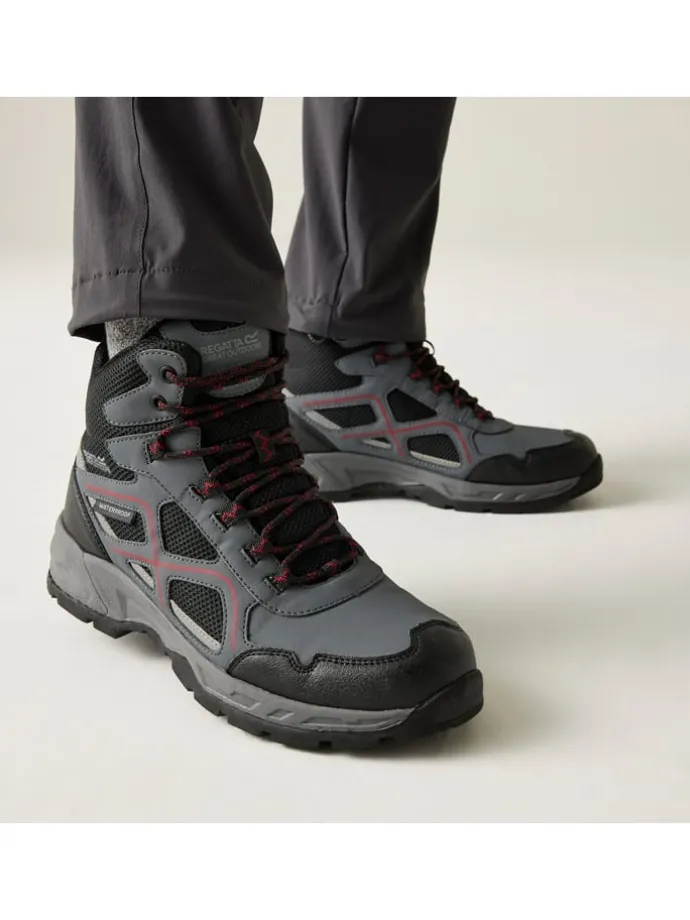 Wandelboots "Vendeavour" grijs/zwart
