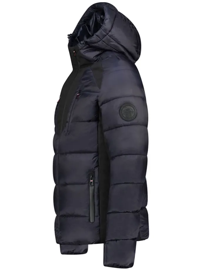 Winterjas "Bastian" donkerblauw