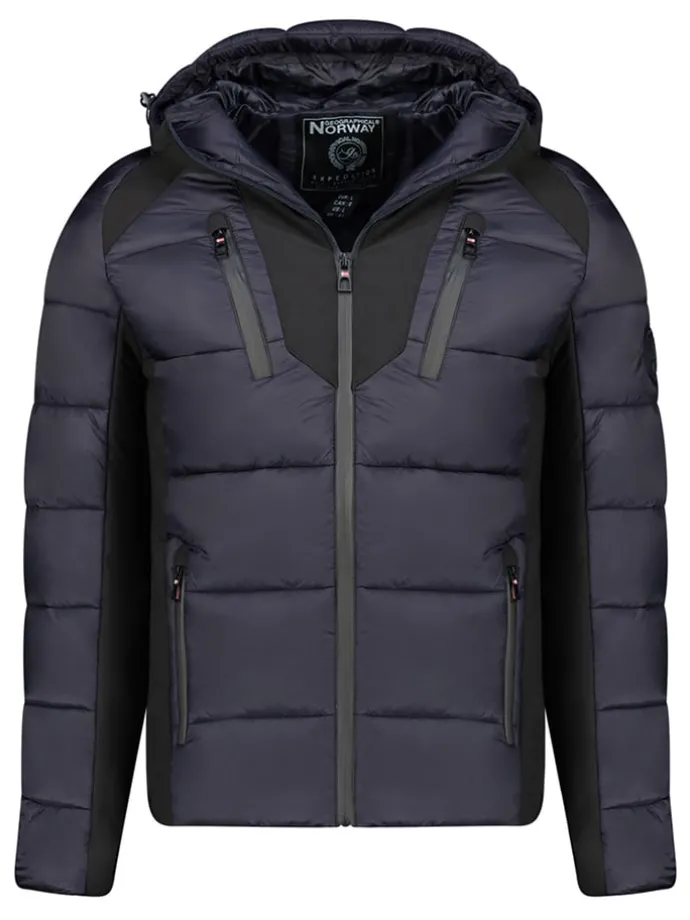 Winterjas "Bastian" donkerblauw