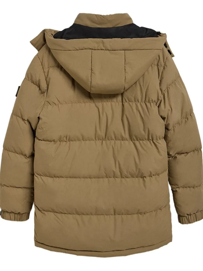 Winterjas beige