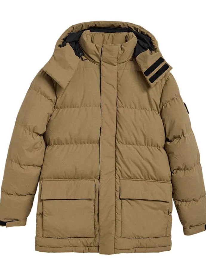 Winterjas beige