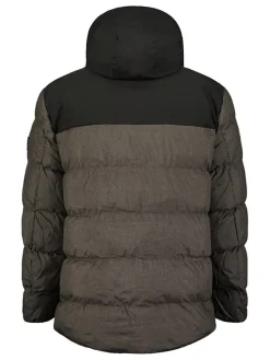 Winterjas "Cashblendeak" antraciet/zwart
