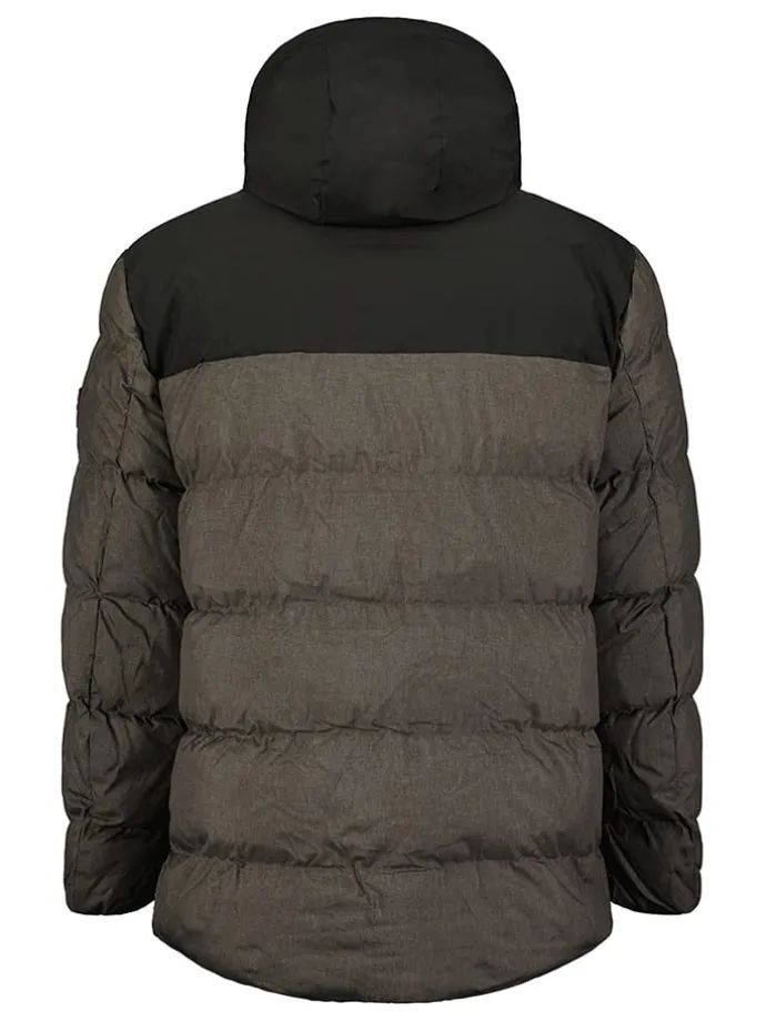 Winterjas "Cashblendeak" antraciet/zwart