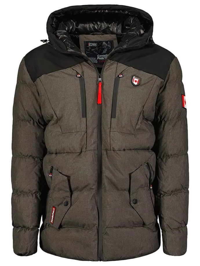 Winterjas "Cashblendeak" antraciet/zwart