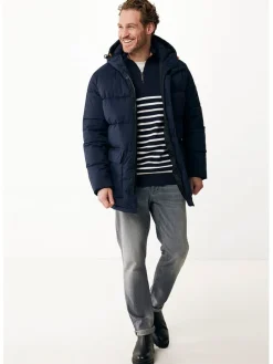 Winterjas donkerblauw