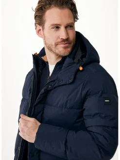 Winterjas donkerblauw