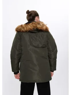 Winterjas kaki