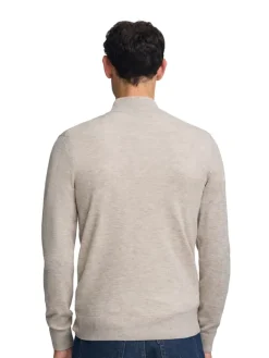 Wollen trui beige