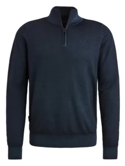 Wollen trui donkerblauw