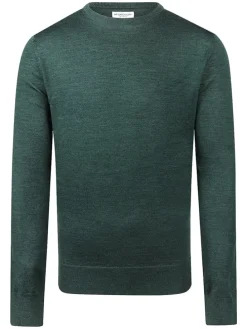 Wollen trui groen