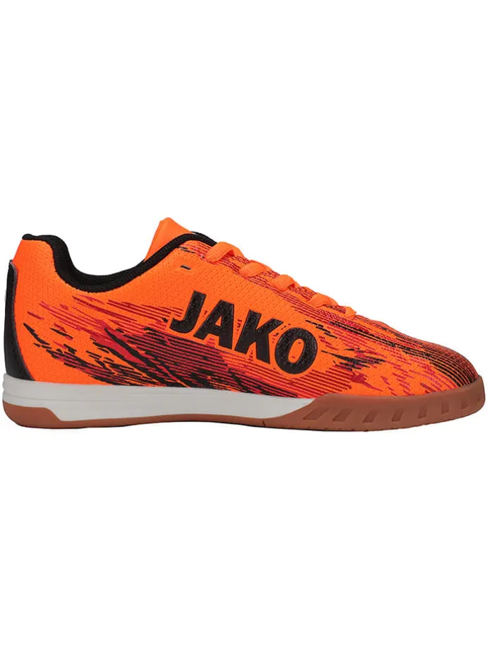Zaalvoetbalschoenen "Stepover" oranje