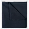 Zijden sjaal zwart - (L)28 x (B)28 cm