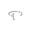 Zilveren ring "L"