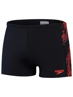 Zwembroek ''Aquashorts'' zwart/oranje
