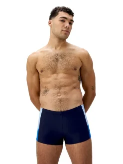 Zwembroek "Dive" donkerblauw/blauw