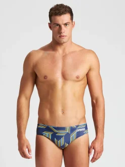 Zwembroek donkerblauw