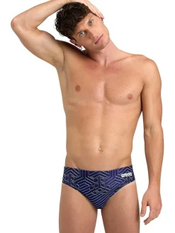 Zwembroek donkerblauw