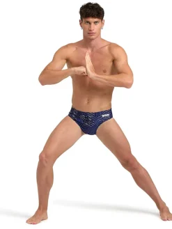 Zwembroek donkerblauw