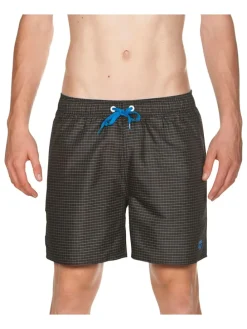 Zwemshort "Check" antraciet