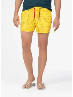 Zwemshort geel/oranje