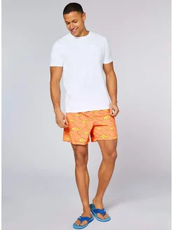 Zwemshort oranje/geel