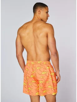Zwemshort oranje/geel