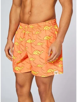 Zwemshort oranje/geel
