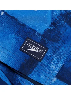 Zwemshorts "Eco Dig" blauw/wit