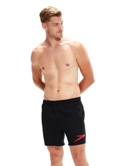Zwemshorts "Eco Sport Logo" zwart