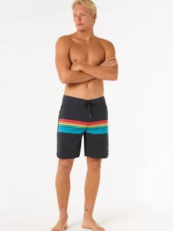 Zwemshorts "Mirage Surf Revival" zwart/meerkleurig