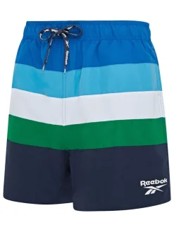 Zwemshort "Spiro" blauw/groen/zwart