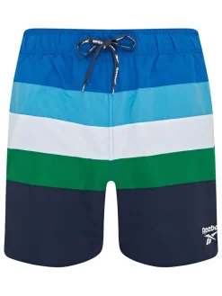 Zwemshort "Spiro" blauw/groen/zwart