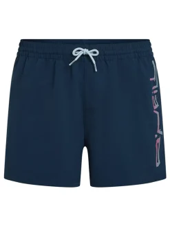 Zwemshorts "Retro" donkerblauw